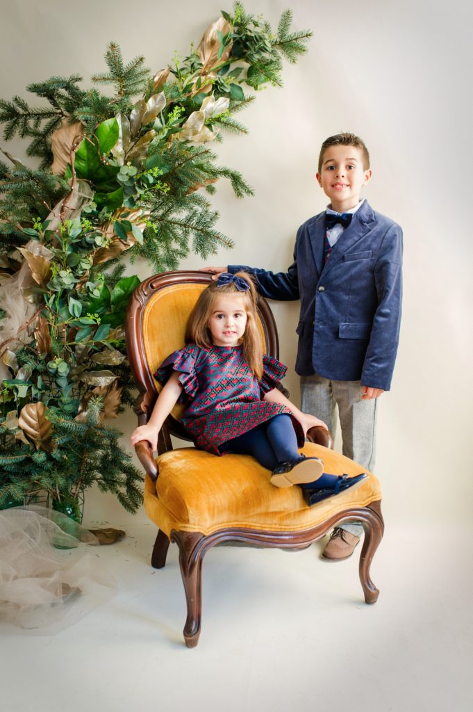 holiday mini session in NJ, holiday glam