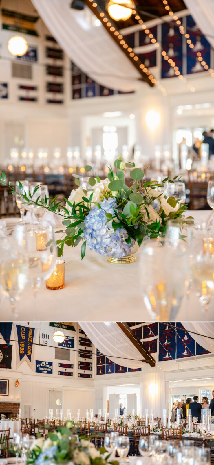 bayhead yacht club wedding room details